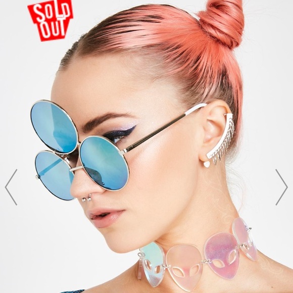 Third eye sunglasses rave festival psychedelic - Picture 4 of 14